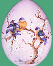 Uovo Pasqua colorato