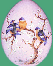 Uovo Pasqua colorato